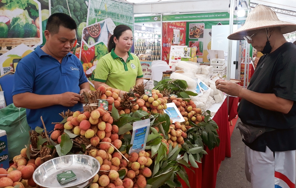 Khai mạc Tuần hàng trái cây, nông sản 2023 tại Hà Nội