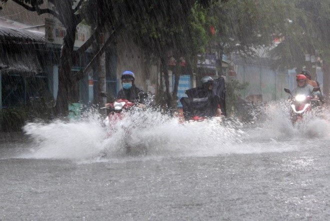 Mưa lớn kéo dài ở phía Bắc