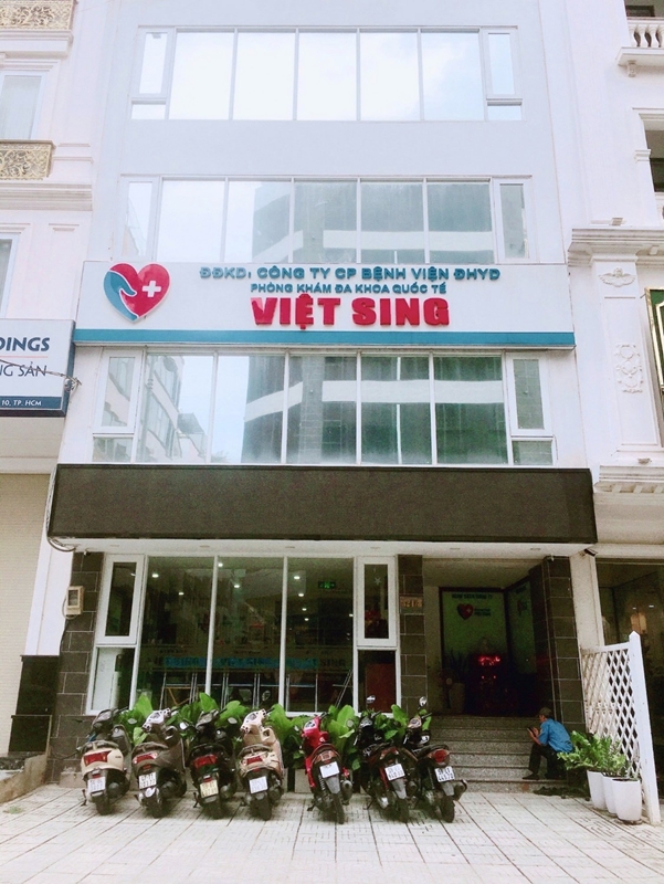 Xử phạt và đình chỉ hoạt động phòng khám đa khoa ĐHYD Việt - Sing