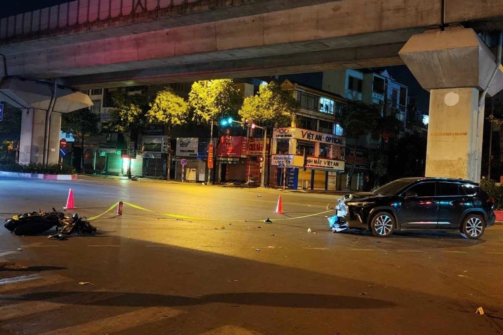 Tìm nhân chứng vụ tai nạn giao thông trong đêm ở Hà Nội