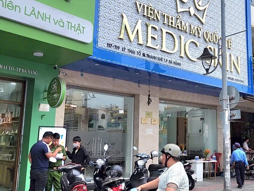 Đà Nẵng Đề xuất đình chỉ hoạt động Viện thẩm mỹ Quốc tế Medic Skin