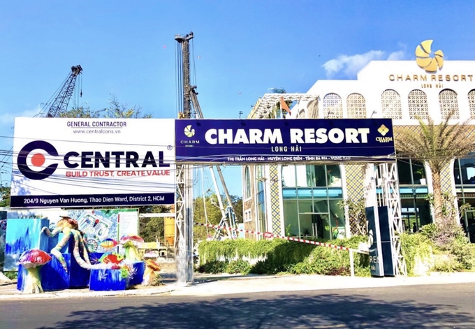 Chủ đầu tư dự án Charm Resort Long Hải bị phạt vì sai phạm xây dựng