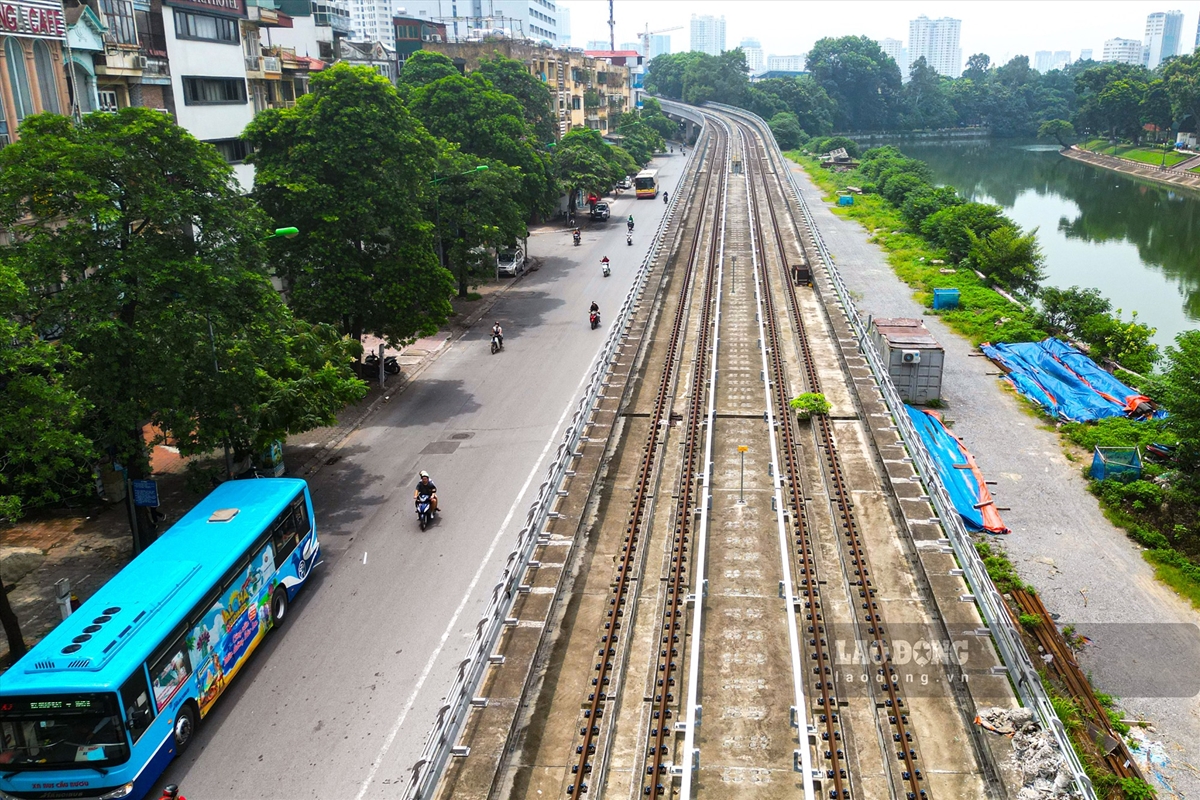 Hiện trạng đường sắt Nhổn - Ga Hà Nội lùi tiến độ hoàn thành vào năm 2027