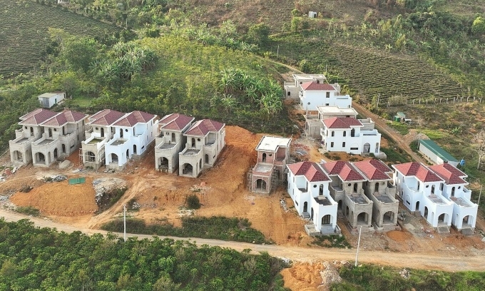 22 biệt thự xây không phép ở Lâm Đồng