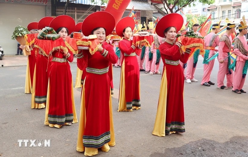 Nhiều địa phương trên cả nước long trọng tổ chức lễ Giỗ Tổ Hùng Vương