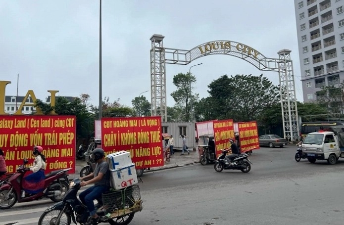 Hà Nội Chủ dự án Louis City Hoàng Mai bị tạm hoãn xuất cảnh