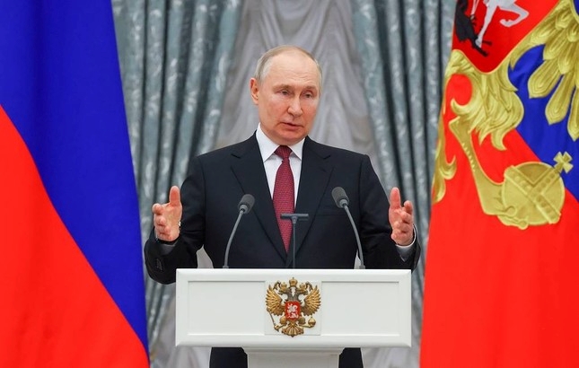 Thời khắc lịch sử của Tổng thống Nga Vladimir Putin