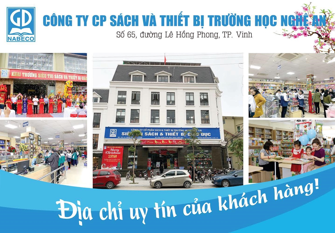 Sách và thiết bị trường học Nghệ An Nhà thầu lớn ngành giáo dục dính lùm xùm sách tham khảo