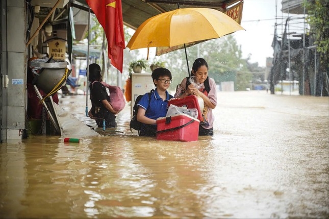 Mưa lũ còn tiếp diễn trong 1-2 ngày tới