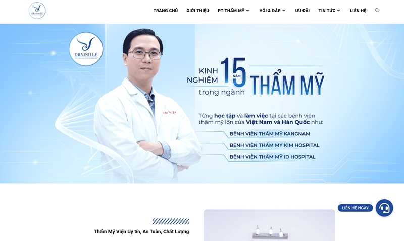 Thẩm mỹ viện Dr Vinh Lê bị xử phạt và đình chỉ hoạt động