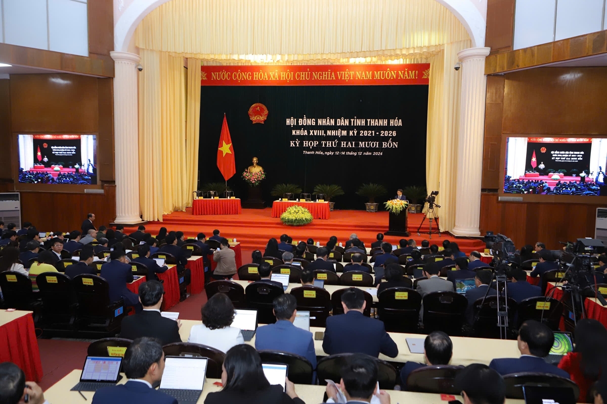 Thanh Hóa Khai mạc Kỳ họp thứ 24, HĐND tỉnh khóa XVIII