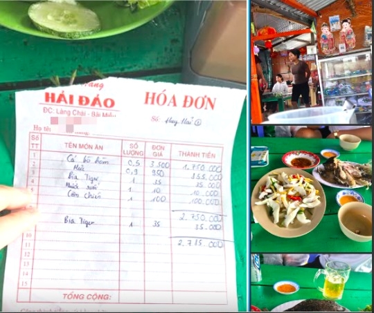 Quán ở Nha Trang bị tố chặt chém , bán cá bò hòm 3,5 triệu đồng kg Chủ quán nói phải trích 30  hoa hồng