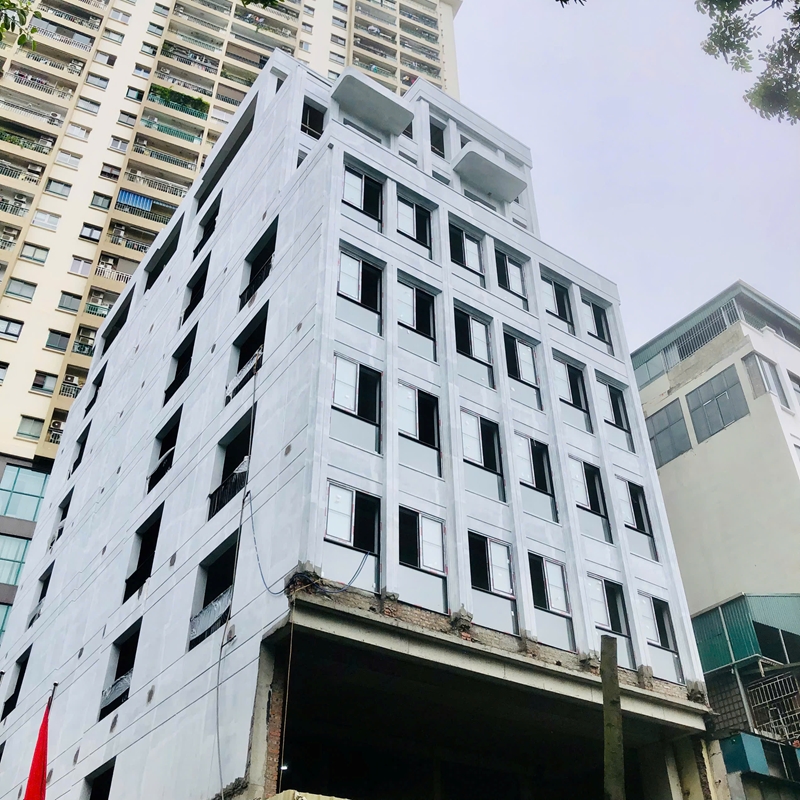 Hai Bà Trưng Hà Nội  Công trình số 96 phố Lò Đúc, cần được kiểm tra đảm bảo quy hoạch chung tuyến phố cũ