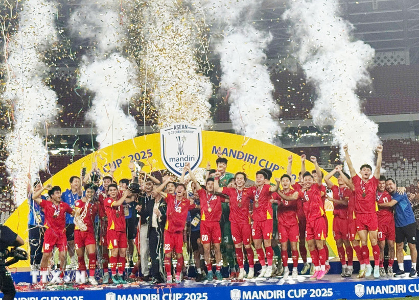 U23 Việt Nam vô địch Giải Vô địch U23 ĐNA 2025 lần thứ ba liên tiếp