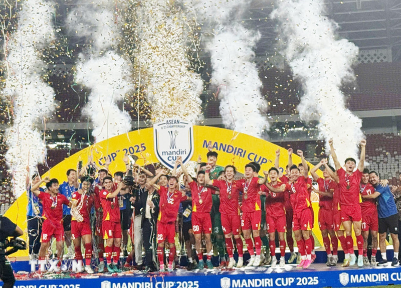 U23 Việt Nam vô địch Giải Vô địch U23 ĐNA 2025 lần thứ ba liên tiếp