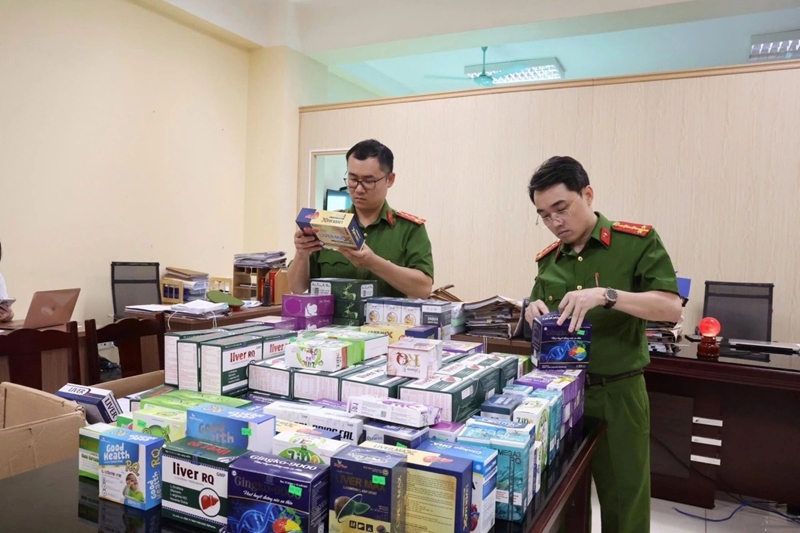 Công an Phú Thọ thu giữ hàng triệu viên thực phẩm chức năng giả