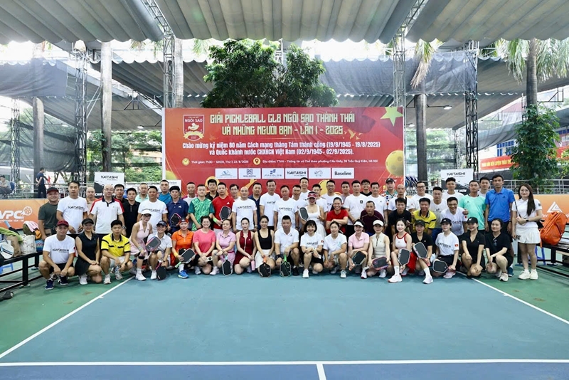 Bế mạc giải đấu Pickleball CLB Ngôi sao Thành Thái lần thứ I – 2025 Thành công vang dội, mở ra một chặng đường mới