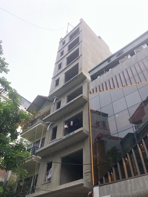 Hà Nội Nhiều công trình xây dựng trên địa bàn phường Giảng Võ có dấu hiệu sai phép