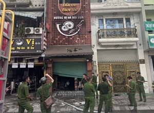 Vụ cháy quán bún ốc khiến 4 người tử vong Tòa nhà làm quán ăn bị bít bùng, không lối thoát hiểm