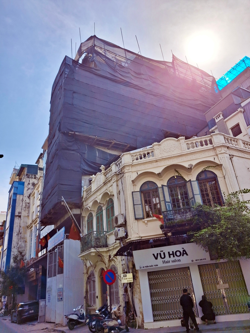 Cửa Nam Hà Nội  Cần kiểm tra một số công trình xây dựng trên tuyến phố cũ, đảm bảo quy hoạch – kiến trúc chung