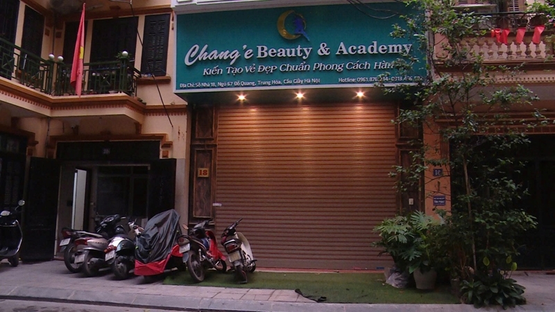 Cơ sở Chang’E Beauty  Academy hoạt động thẩm mỹ xâm lấn trái phép