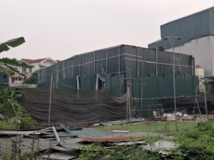 Hà Nội Nhiều khu đất quây tôn “kín mít” gấp rút xây dựng ở khu vực Đầm Sòi, cần kiểm tra đảm bảo công tác quản lý