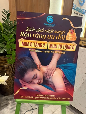 GDetox360 Spa – 3 Năm Hành Trình Chăm Sóc Sức Khỏe Và Nâng Tầm Trải Nghiệm TRỊ LIỆU CHUYÊN SÂU