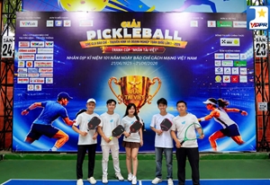 Wind Pickleball tiếp lửa Giải Pickleball Báo chí - Truyền hình và Doanh nghiệp toàn quốc 2026