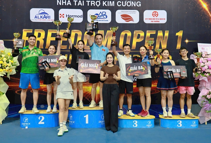 Giải Pickleball Freedom Open II tranh Cúp Freedom Club Championship 2026  Hướng tới một thương hiệu Pickleball mang tầm khu vực