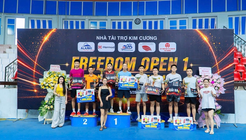Giải Pickleball Freedom Open II tranh Cúp Freedom Club Championship 2026 ” Khẳng định dấu ấn bằng một giải đấu chuyên nghiệp, công bằng và giàu bản sắc