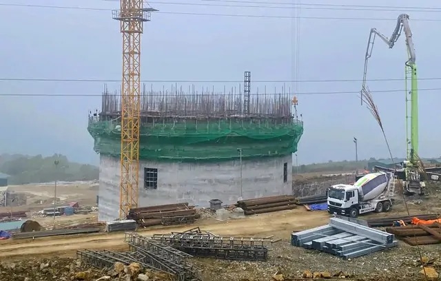 Phát hiện khối chân đế tượng Phật có thể là cao nhất thế giới đang thành hình ở một ngọn núi của Thanh Hóa Trên độ cao 585m