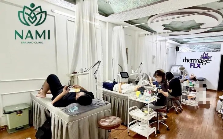 Nami Spa and Clinic Tiêm botox không phép, chủ cơ sở làm đẹp bị phạt 45 triệu đồng, đình chỉ hoạt động 18 tháng