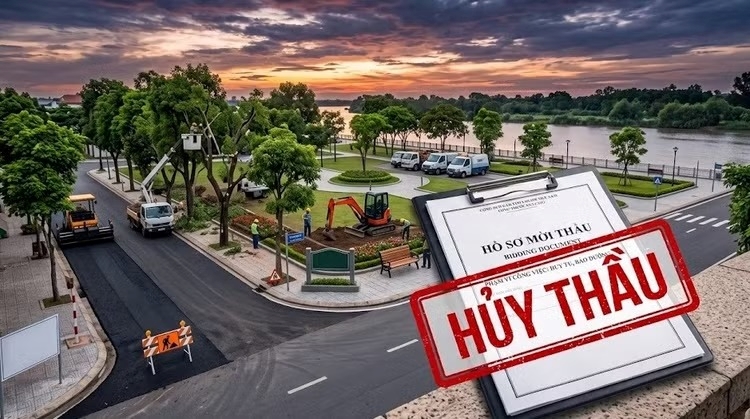 Gói thầu 16,9 tỷ đồng tại Phòng Kinh tế, Hạ tầng và Đô thị phường Cái Khế Cần Thơ  Vì sao liên tiếp hủy thầu