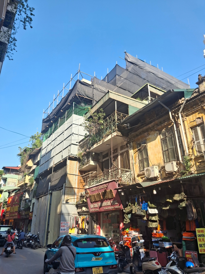 Hà Nội Nhiều công trình quy mô xây dựng, cải tạo, sửa chữa trên phố cổ phường Hoàn Kiếm, cần kiểm tra đảm bảo quy hoạch