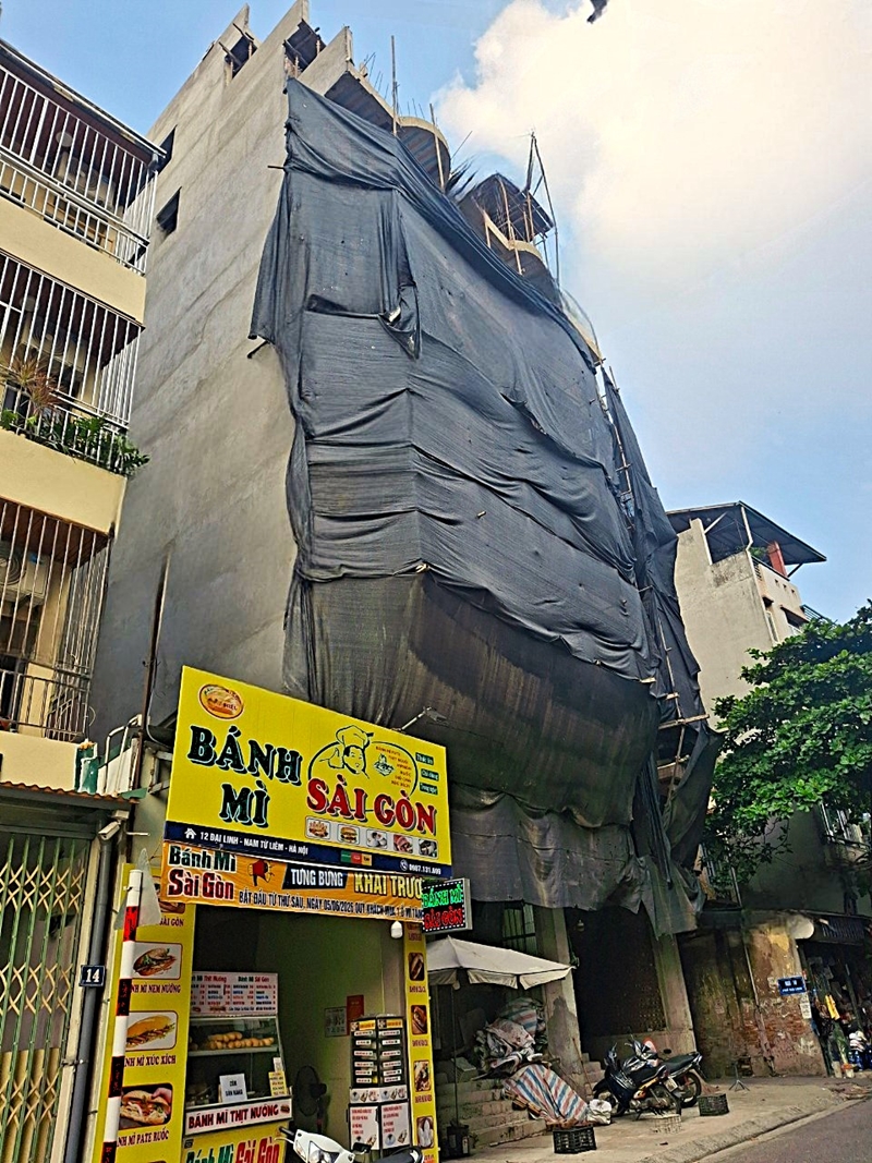 Đại Mỗ Ngôi nhà quy mô, chiều cao “vượt trội” cần được kiểm tra đảm bảo quy hoạch, nâng cao công tác quản lý