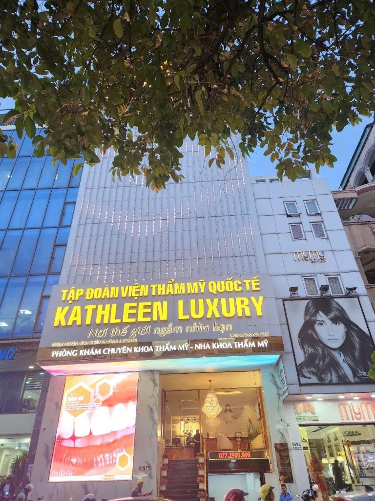 Viện thẩm mỹ Kathleen Luxury bị phản ánh có nhiều dấu hiệu hoạt động vượt phạm vi chuyên môn