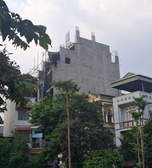 Đại Mỗ Cần làm rõ trách nhiệm quản lý trước những công trình quy mô lớn trên phố Đại Linh