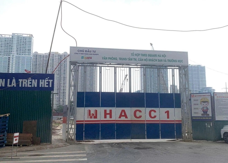 Hà Nội Dự án Tổ hợp Times Square chậm đưa đất vào sử dụng 12 năm, vi phạm Luật Đất đai 2024
